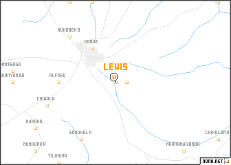 map of Lewis