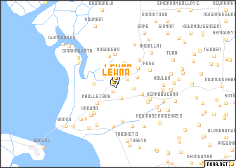 map of Lewna