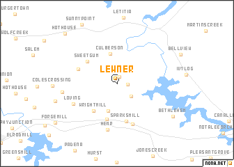 map of Lewner