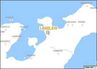 map of Lewolein