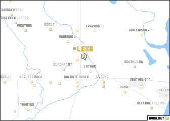 map of Lexa