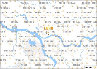 map of Lê Xá