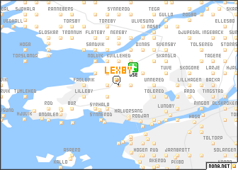 map of Lexby