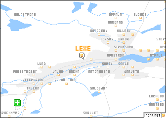 map of Lexe