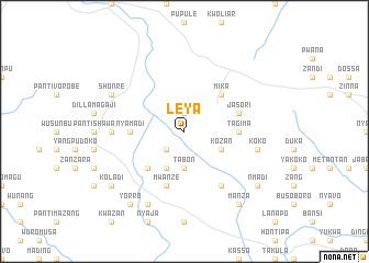 map of Leya