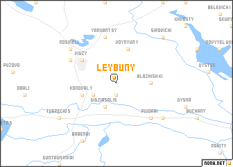 map of Leybuny