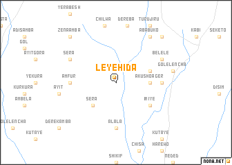 map of Leyehīda