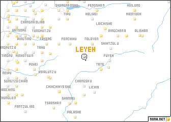 map of Le-yeh