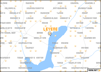 map of Léyène