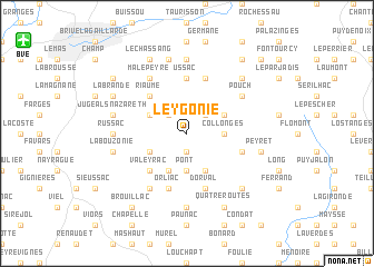 map of Leygonie