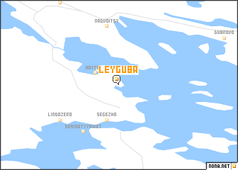 map of Leyguba