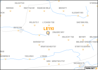 map of Leyki