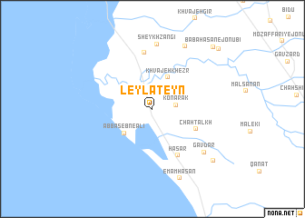 map of Leylateyn