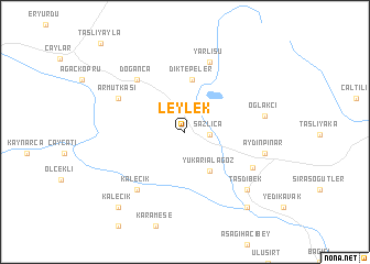 map of Leylek