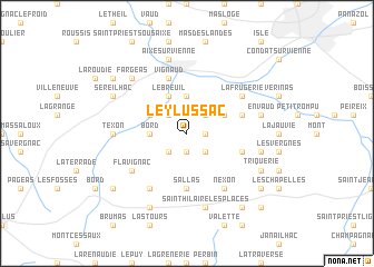 map of Ley-Lussac