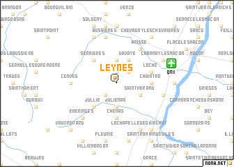 map of Leynes