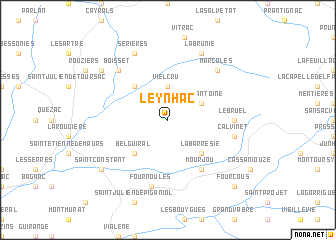 map of Leynhac