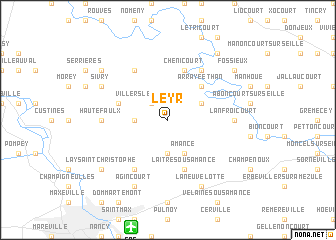 map of Leyr