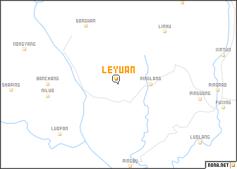 map of Leyuan