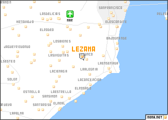 map of Lezama