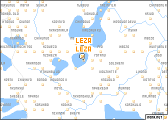 map of Leza