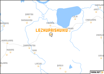 map of Lezhupaishuiku