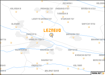 map of Leznevo