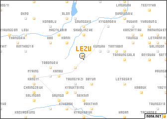 map of Lèzu