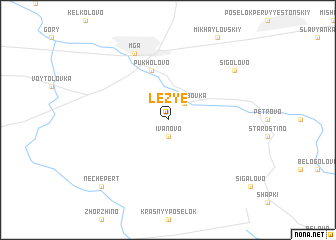 map of Lez\