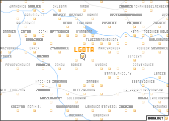 map of Lgota