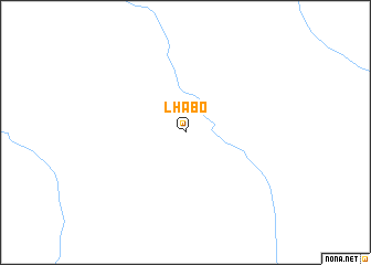 map of Lhabo