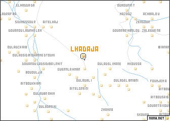 map of Lhadaja