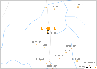 map of Lhamine