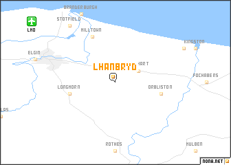map of Lhanbryd