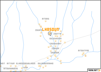 map of Lhasoun