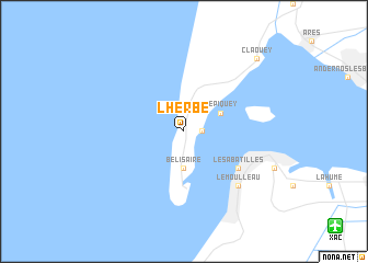 map of LʼHerbe