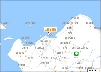 map of Lheue