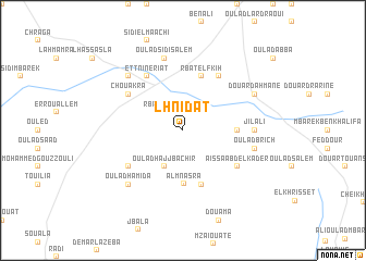 map of Lhnidat