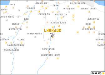 map of Lhokjok