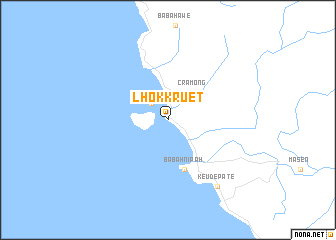 map of Lhokkruet