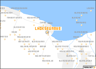 map of Lhokseumawe