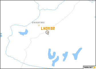 map of Lhomar