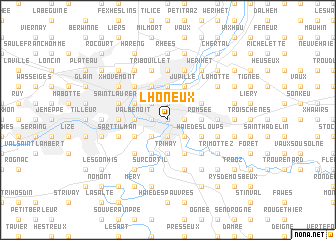 map of Lhoneux