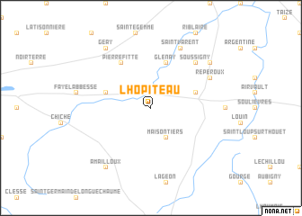 map of Lhopiteau