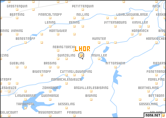 map of Lhor