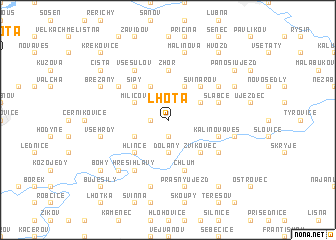 map of Lhota