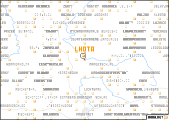 map of Lhota