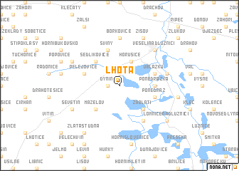 map of Lhota