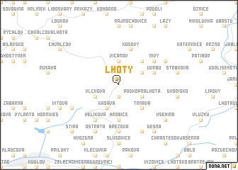 map of Lhoty