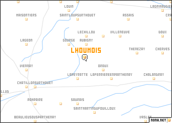 map of Lhoumois